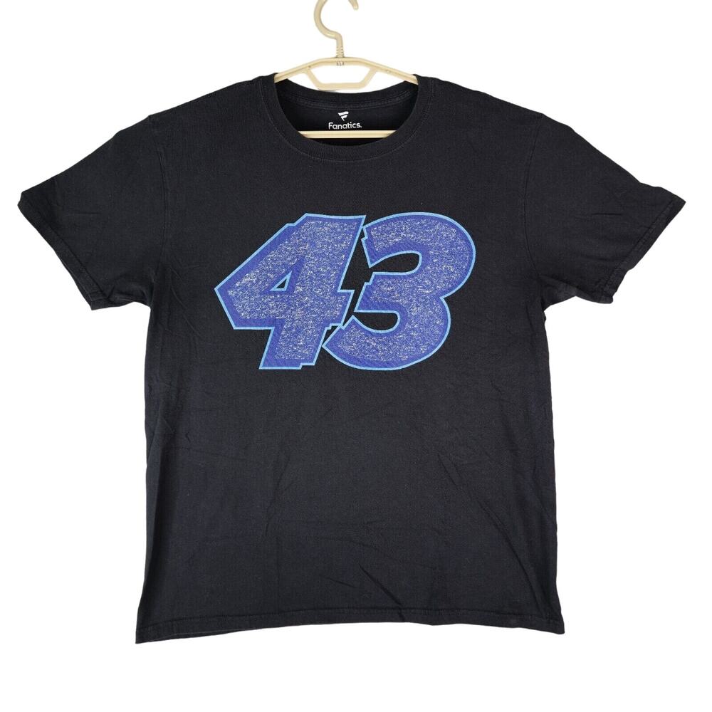 Bubba Wallace #43 Richard Petty Motorsports Nascar Tee Fanatics Mens‎ Size Large